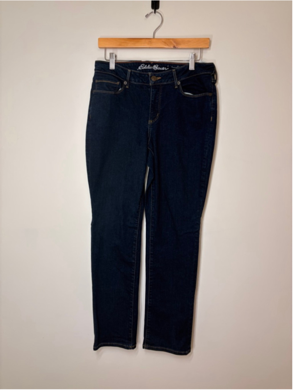 Women's Eddie Bauer Straight Leg Jeans Blue